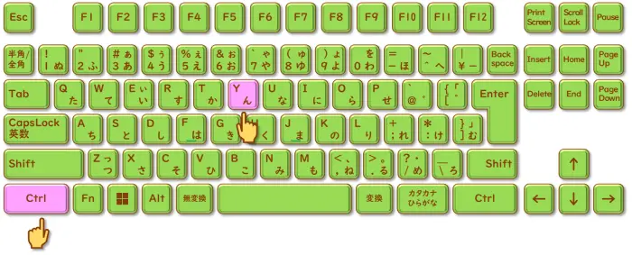 ショートカットキー【Ctrl+Y】