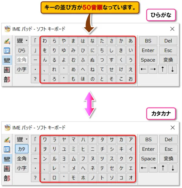 【IME パッド】