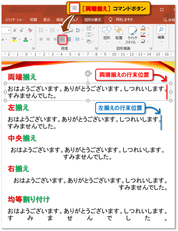 ショートカットキー【Ctrl+J】