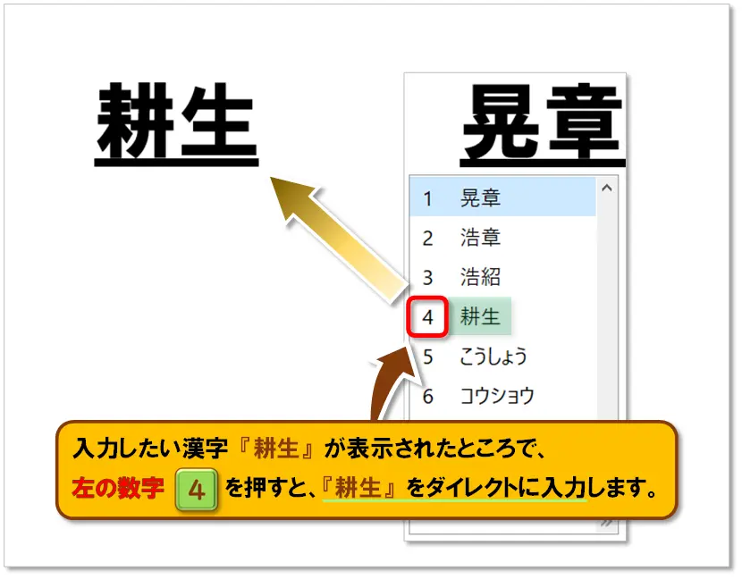 【漢字変換の達人になる！】