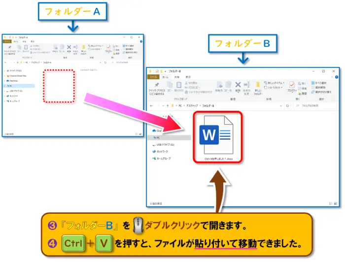 ショートカットキー【Ctrl+X】