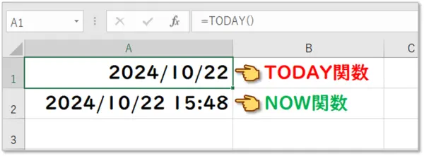 【日付の挿入】