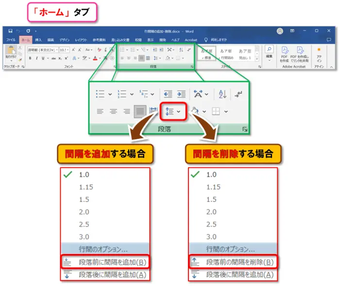 ショートカットキー【Ctrl+数字キー】