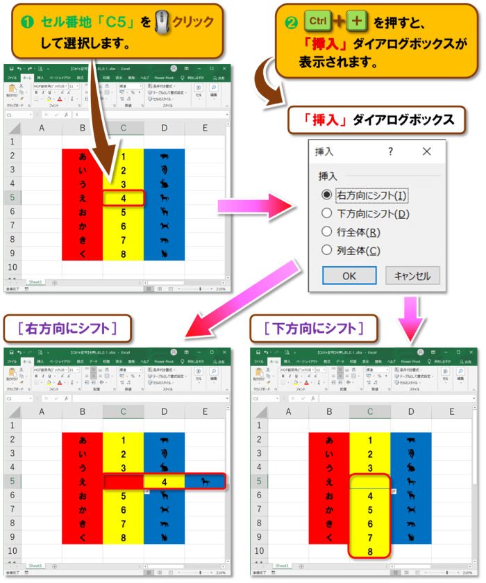 ショートカットキー【Ctrl+記号】