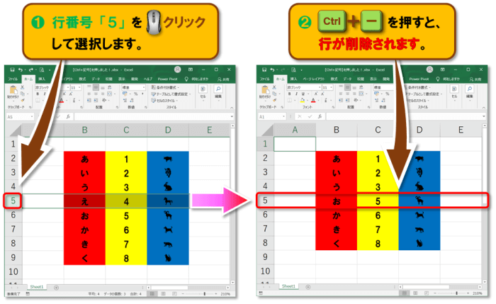 ショートカットキー【Ctrl+記号】