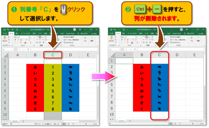 ショートカットキー【Ctrl+記号】