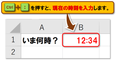 ショートカットキー【Ctrl+記号】