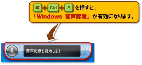 ショートカットキー【Windows ロゴ キー+H】【Windows ロゴ キー+Ctrl+S】