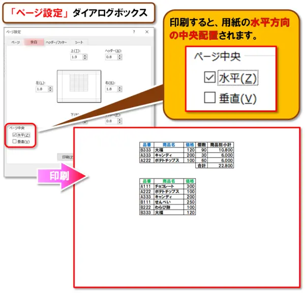 【余白の設定・変更】