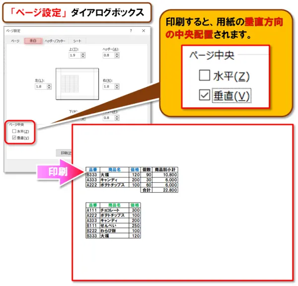 【余白の設定・変更】