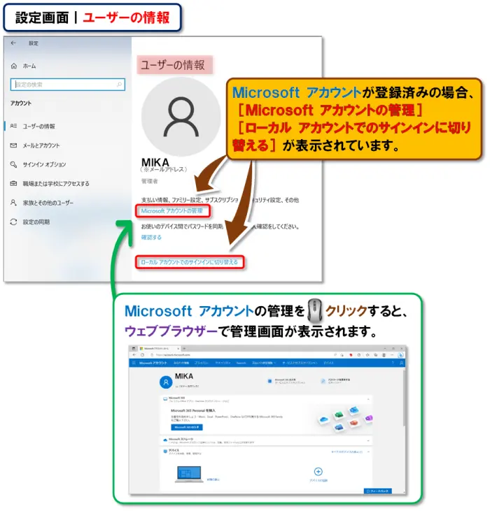 Microsoft アカウントの作成方法